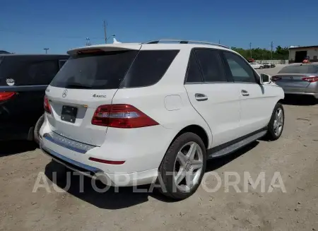 MERCEDES-BENZ ML 400 4MA 2015 vin 4JGDA5GBXFA572243 from auto auction Copart