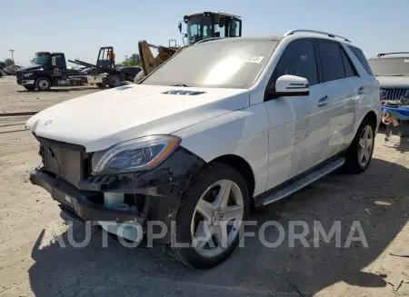 MERCEDES-BENZ ML 400 4MA 2015 vin 4JGDA5GBXFA572243 from auto auction Copart