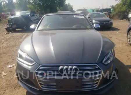 AUDI S5 PRESTIG 2018 vin WAU24GF55JN006838 from auto auction Copart