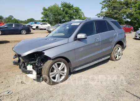 Mercedes-Benz ML350 2015 2015 vin 4JGDA5HB3FA522458 from auto auction Copart