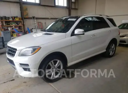 Mercedes-Benz ML350 2015 2015 vin 4JGDA2EB9FA540174 from auto auction Copart