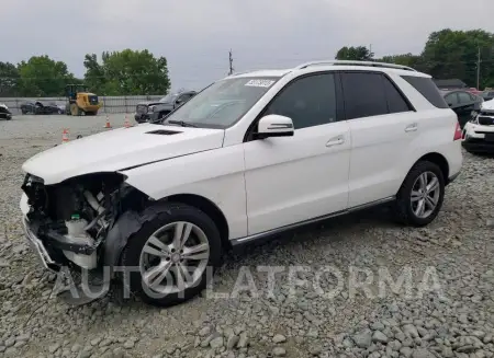 MERCEDES-BENZ ML 350 2015 vin 4JGDA5JB2FA496462 from auto auction Copart