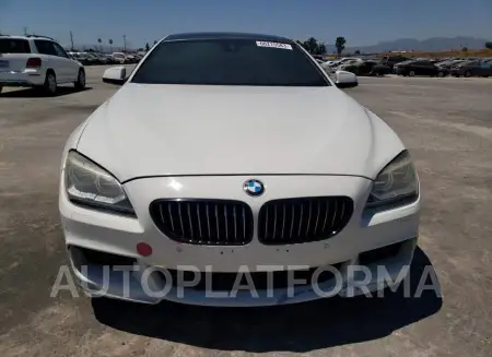 BMW 650 I GRAN 2015 vin WBA6B2C53FGB99522 from auto auction Copart