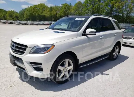 Mercedes-Benz ML350 2015 2015 vin 4JGDA5HB0FA571701 from auto auction Copart