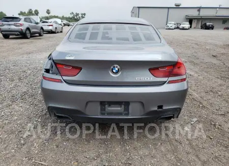 BMW 650 I GRAN 2015 vin WBA6B2C56FD799286 from auto auction Copart