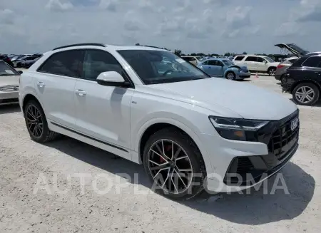 AUDI Q8 PREMIUM 2020 vin WA1EVAF10LD017269 from auto auction Copart