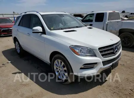 MERCEDES-BENZ ML 250 BLU 2015 vin 4JGDA0EB3FA511192 from auto auction Copart