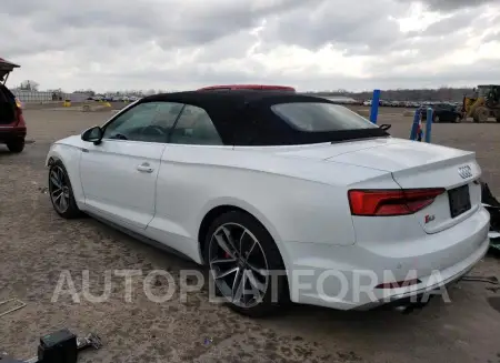 AUDI S5 PRESTIG 2018 vin WAU24GF50JN003166 from auto auction Copart