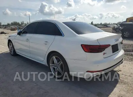 AUDI S4 PREMIUM 2018 vin WAUB4AF49JA001945 from auto auction Copart