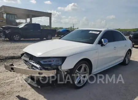 AUDI S4 PREMIUM 2018 vin WAUB4AF49JA001945 from auto auction Copart