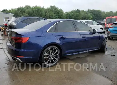 AUDI S4 PRESTIG 2018 vin WAUC4AF46JA003382 from auto auction Copart