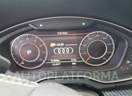 AUDI SQ5 PRESTI 2018 vin WA1C4AFYXJ2222534 from auto auction Copart