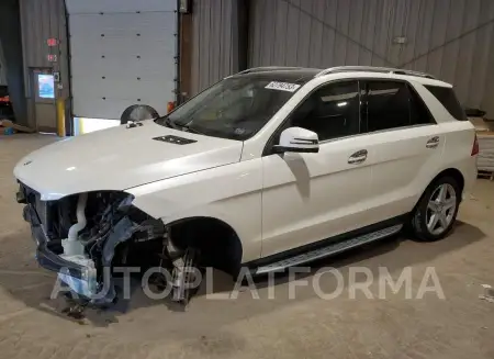 Mercedes-Benz ML400 2015 2015 vin 4JGDA5GB4FA574750 from auto auction Copart