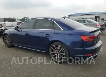 AUDI S4 PREMIUM 2018 vin WAUB4AF44JA002954 from auto auction Copart