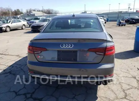 AUDI S4 PREMIUM 2018 vin WAUB4AF44JA020497 from auto auction Copart