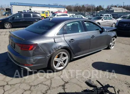 AUDI S4 PREMIUM 2018 vin WAUB4AF44JA020497 from auto auction Copart