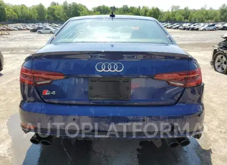 AUDI S4 PREMIUM 2018 vin WAUB4AF49JA099438 from auto auction Copart