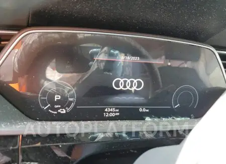 AUDI E-TRON SPO 2022 vin WA11AAGE0NB023177 from auto auction Copart