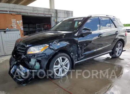 Mercedes-Benz ML350 2015 2015 vin 4JGDA5HB2FA597359 from auto auction Copart