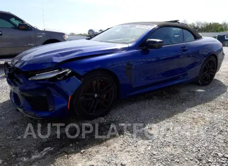 BMW M8 2022 2022 vin WBSDZ0C05NCJ65897 from auto auction Copart