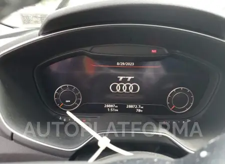 AUDI TT 2018 vin TRUC5AFV7J1014860 from auto auction Copart