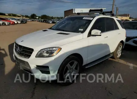 Mercedes-Benz ML400 2015 2015 vin 4JGDA5GB0FA559355 from auto auction Copart