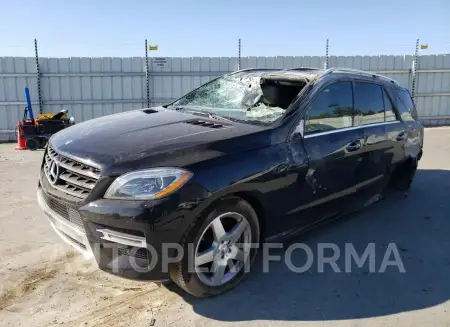 Mercedes-Benz ML400 2015 2015 vin 4JGDA5GB2FA509086 from auto auction Copart