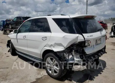 MERCEDES-BENZ ML 350 2015 vin 4JGDA5JB1FA523022 from auto auction Copart