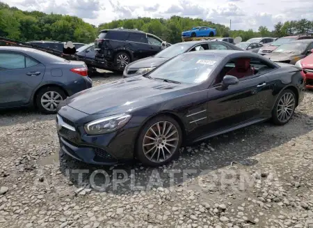 Mercedes-Benz SL450 2018 2018 vin WDDJK6GA0JF052717 from auto auction Copart