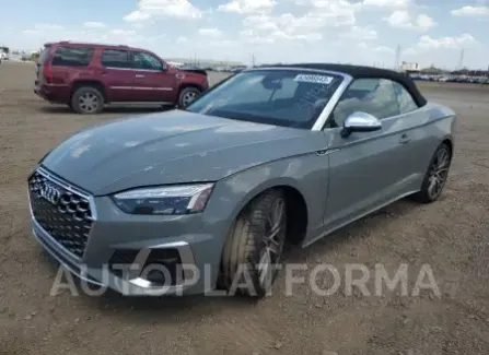 Audi S5 2022 2022 vin WAUW4GF57NN008517 from auto auction Copart