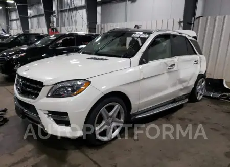 Mercedes-Benz ML400 2015 2015 vin 4JGDA5GB7FA494830 from auto auction Copart