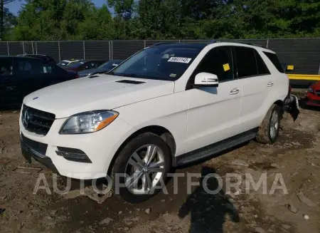 Mercedes-Benz ML350 2015 2015 vin 4JGDA5HB9FA500710 from auto auction Copart