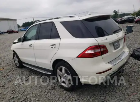 MERCEDES-BENZ ML 400 4MA 2015 vin 4JGDA5GBXFA472496 from auto auction Copart