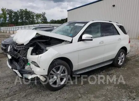 Mercedes-Benz ML350 2015 2015 vin 4JGDA5JBXFA599807 from auto auction Copart