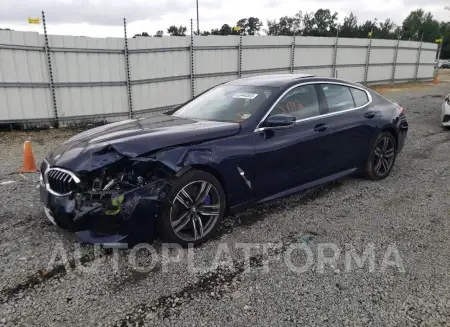 BMW M850XI 2022 vin WBAGV8C05NCJ84123 from auto auction Copart