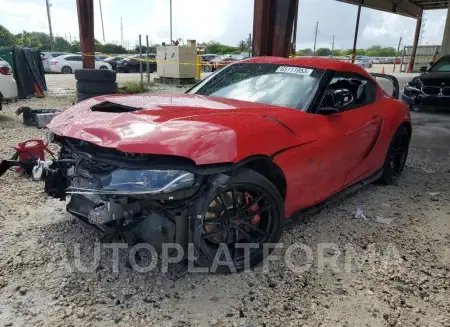 Toyota Supra 2022 2022 vin WZ1DB0C09NW051297 from auto auction Copart