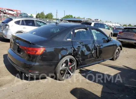 AUDI S4 PRESTIG 2018 vin WAUC4AF44JA002117 from auto auction Copart