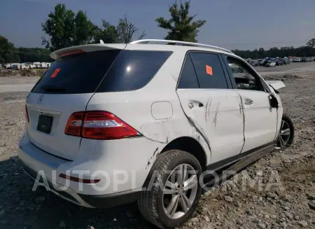 MERCEDES-BENZ ML 350 2015 vin 4JGDA5JB5FA611605 from auto auction Copart