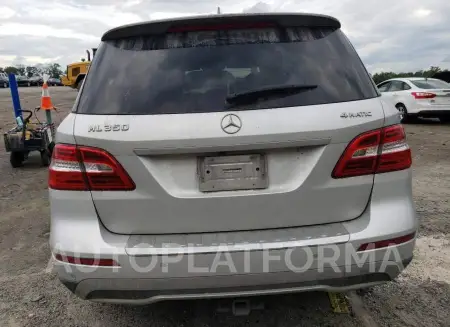 MERCEDES-BENZ ML 350 4MA 2015 vin 4JGDA5HB9FA496626 from auto auction Copart