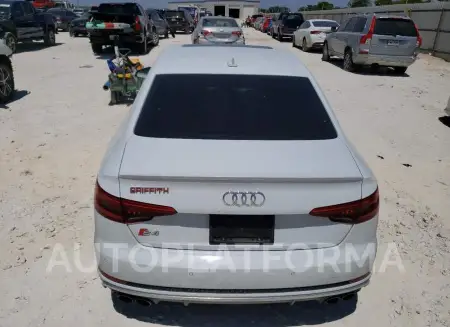 AUDI S4 PREMIUM 2018 vin WAUB4AF48JA001449 from auto auction Copart