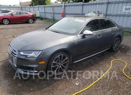 Audi S4 2018 2018 vin WAUC4AF4XJA010237 from auto auction Copart