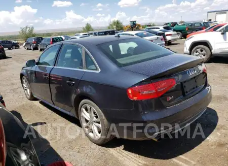 AUDI S4 PRESTIG 2015 vin WAUKGAFL4FA034860 from auto auction Copart