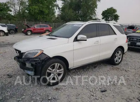 Mercedes-Benz ML350 2015 2015 vin 4JGDA5HB2FA442925 from auto auction Copart