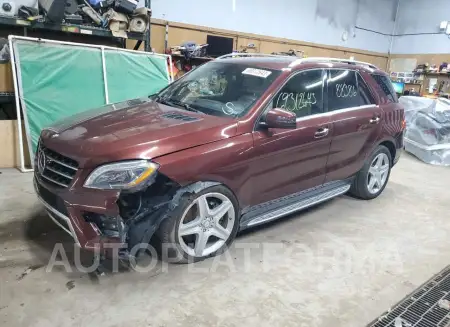 Mercedes-Benz ML350 2015 2015 vin 4JGDA5HB1FA513466 from auto auction Copart