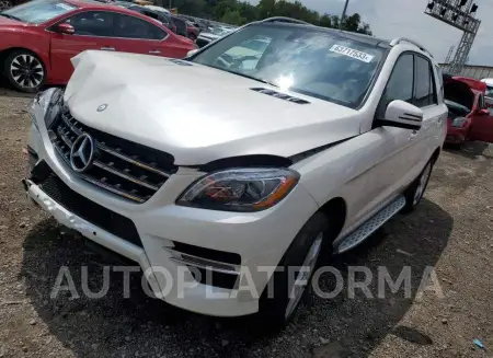 Mercedes-Benz ML400 2015 2015 vin 4JGDA5GB7FA536557 from auto auction Copart