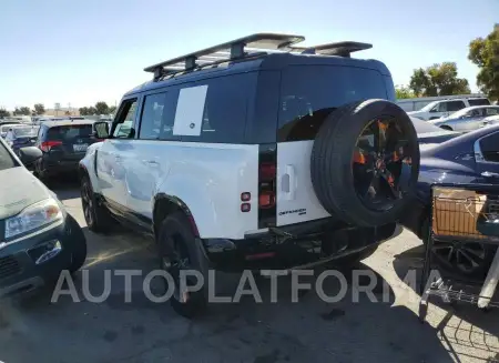 LAND ROVER DEFENDER 1 2022 vin SALE37RU2N2100505 from auto auction Copart