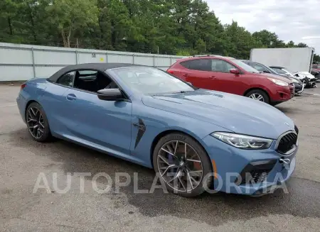 BMW M8 2022 vin WBSDZ0C08NCH48340 from auto auction Copart