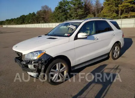 Mercedes-Benz ML350 2015 2015 vin 4JGDA5HB9FA444137 from auto auction Copart