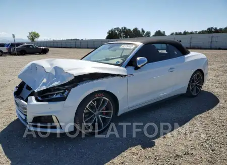 AUDI S5 PREMIUM 2018 vin WAUY4GF57JN012912 from auto auction Copart