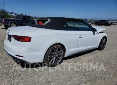 AUDI S5 PREMIUM 2018 vin WAUY4GF57JN012912 from auto auction Copart